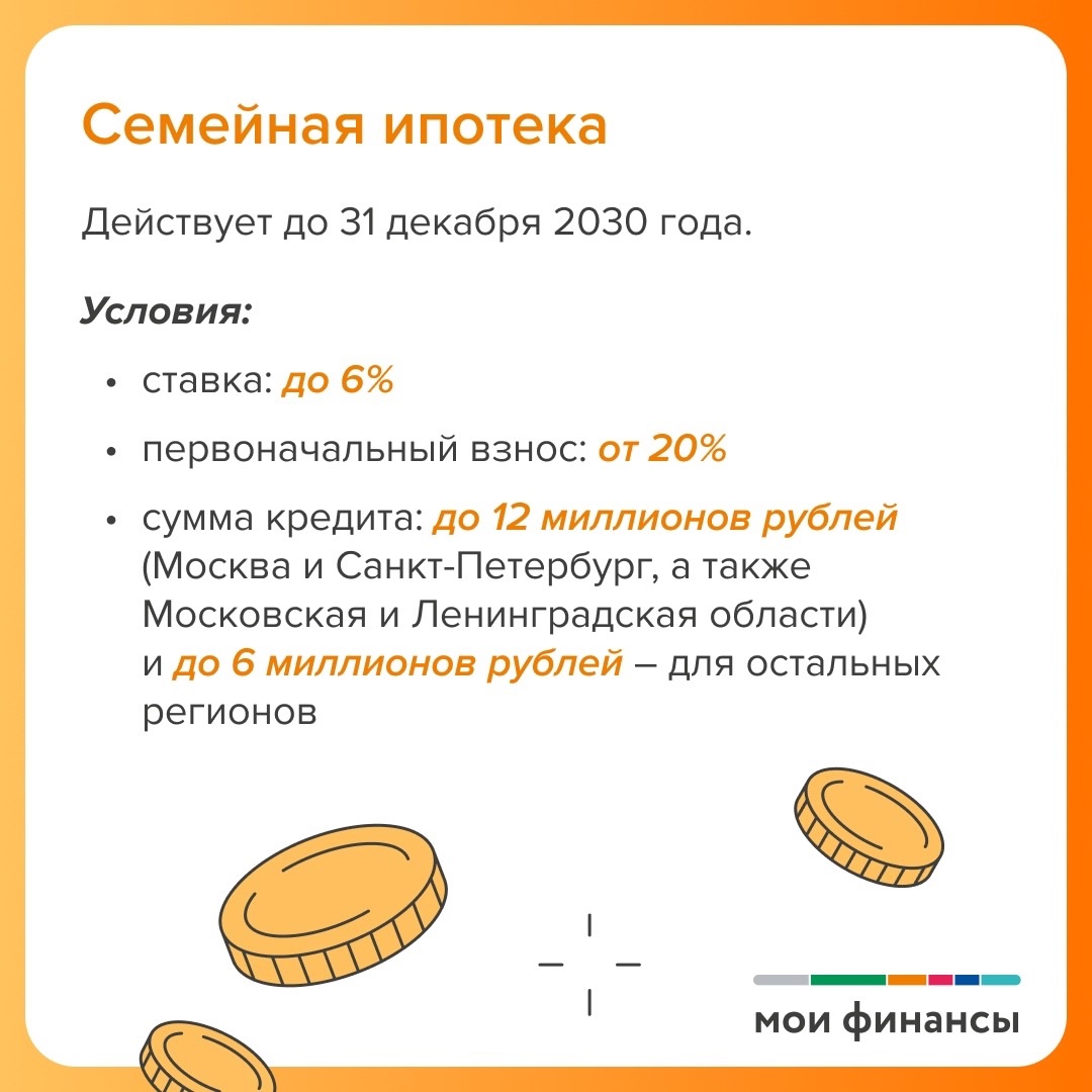 Льготная ипотека в 2024 г.