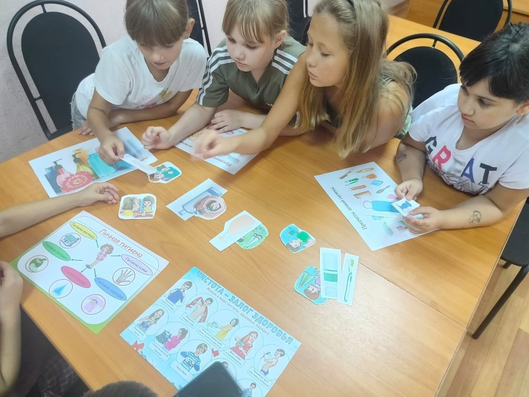  Мероприятие по ЗОЖ "Гигиена тела в жаркое лето"