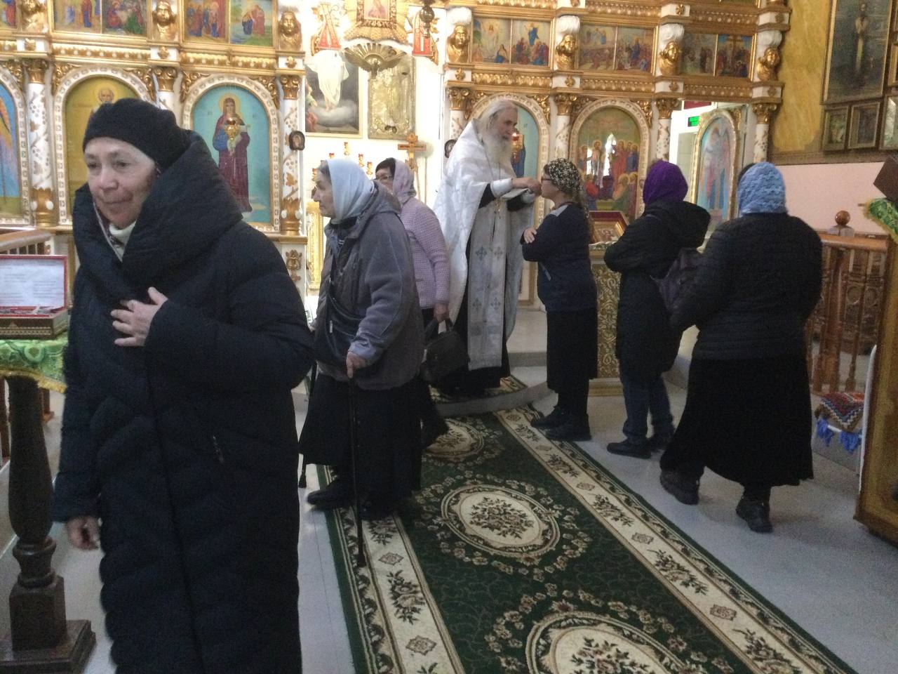 Литургия в Свято-Духовском храме с.Смолино