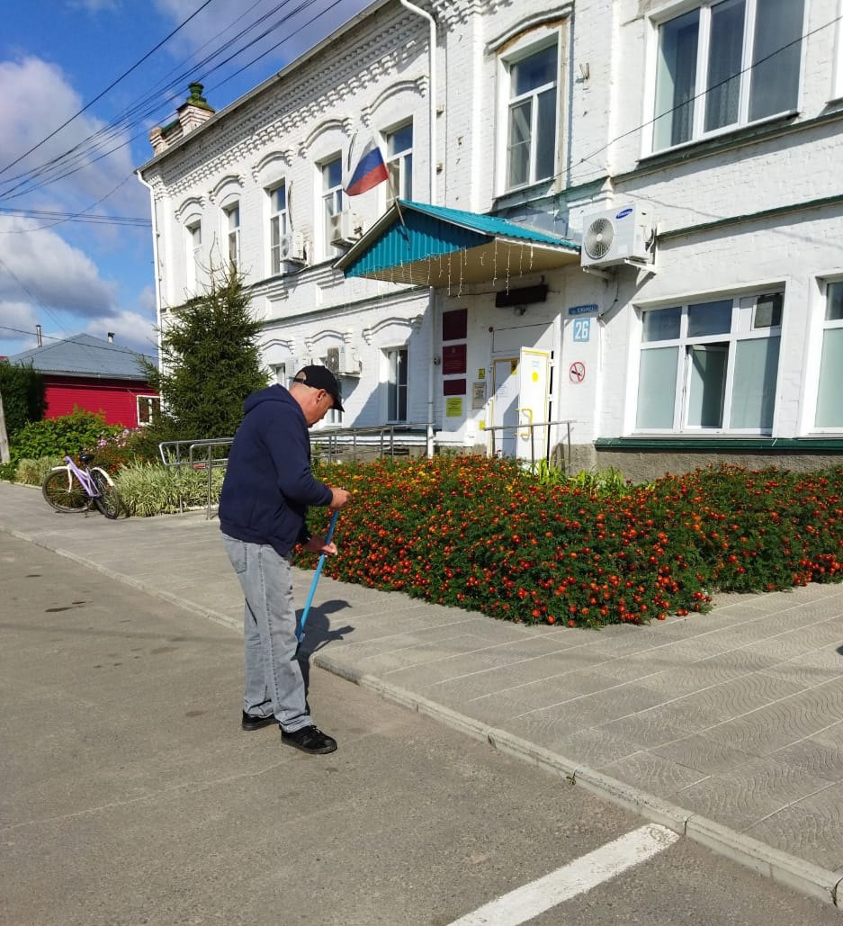 Субботник в учреждении