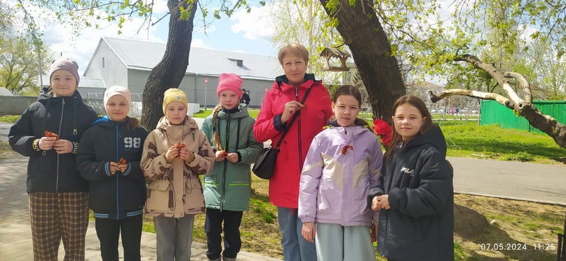 Центр социального обслуживания присоединился к Всероссийской акции "Георгиевская ленточка"