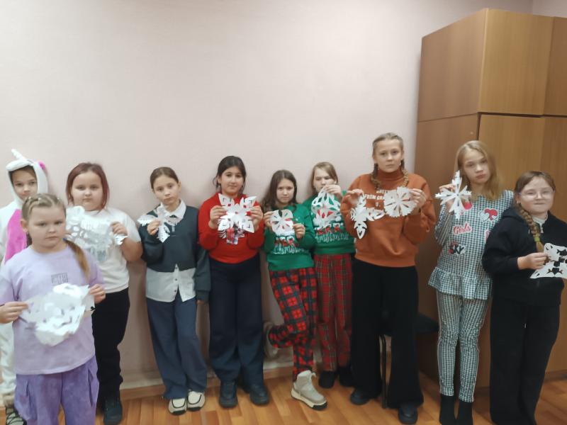 Парад снежинок