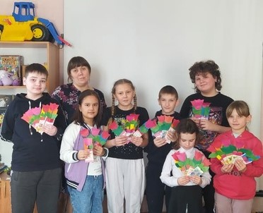 Мастер-класс по изготовлению открыток к 8 марта