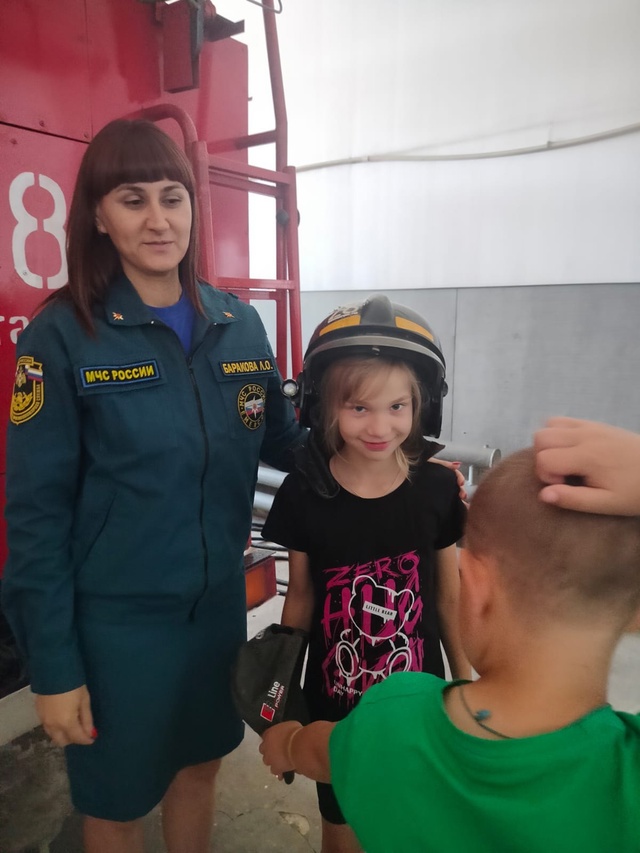Экскурсия в пожарную часть