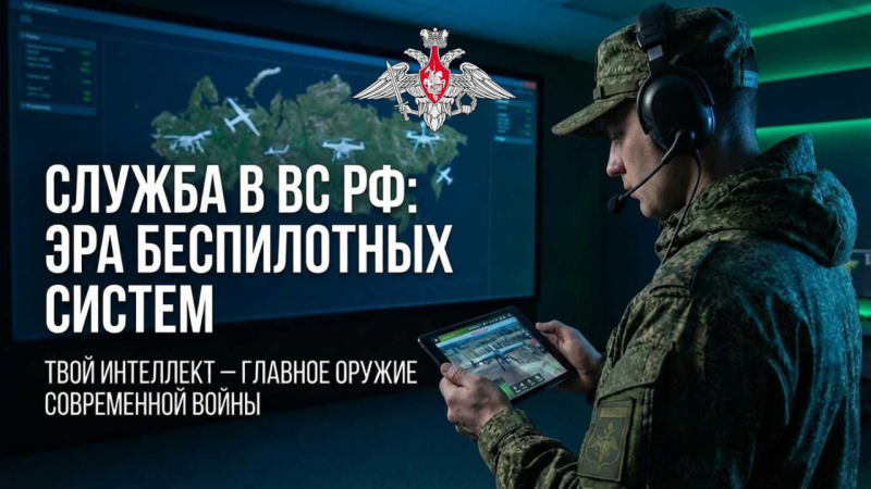 СЛУЖБА в ВС РФ:ЭРА БЕСПИЛОТНЫХ СИСТЕМ