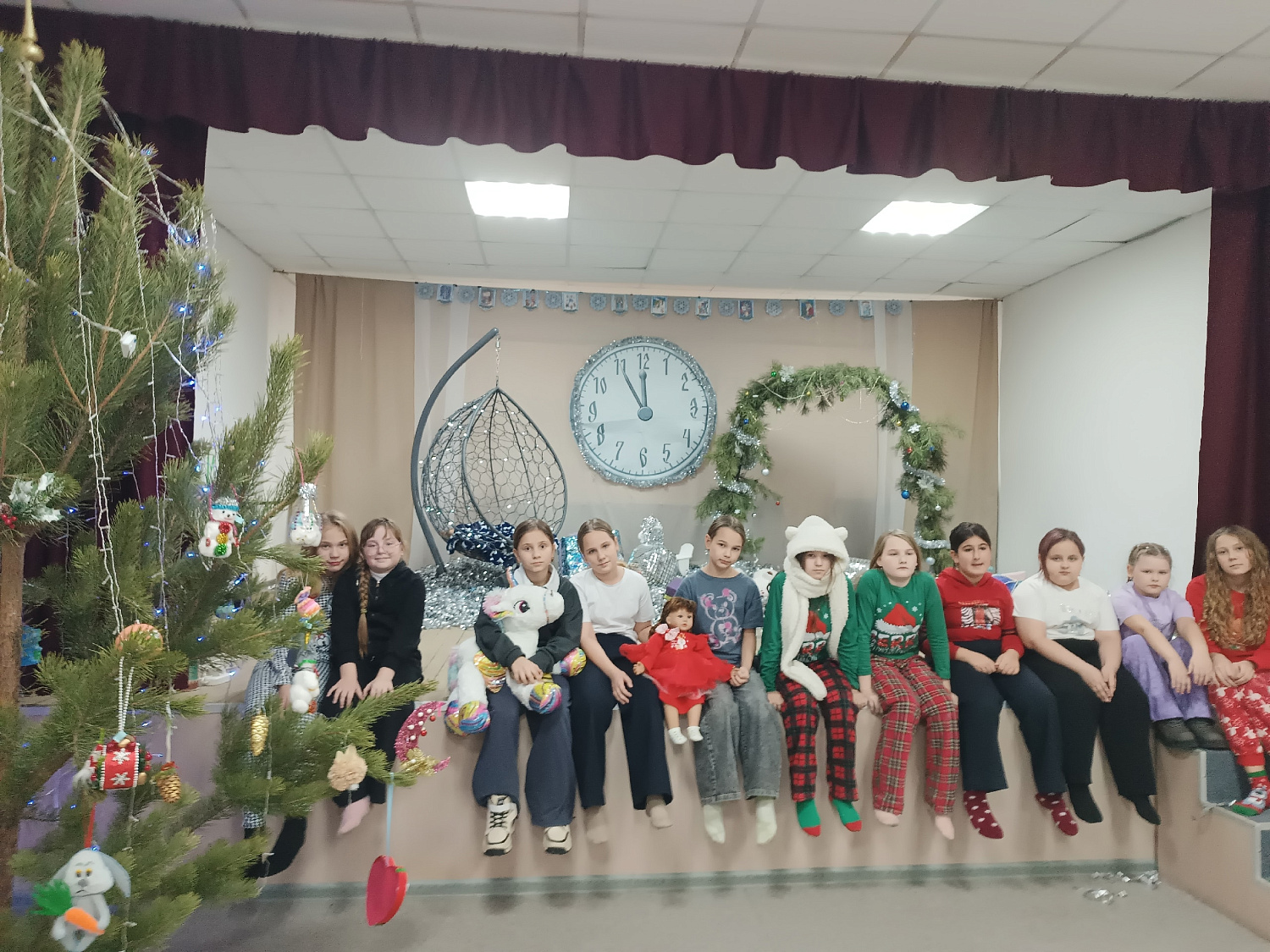 Парад снежинок